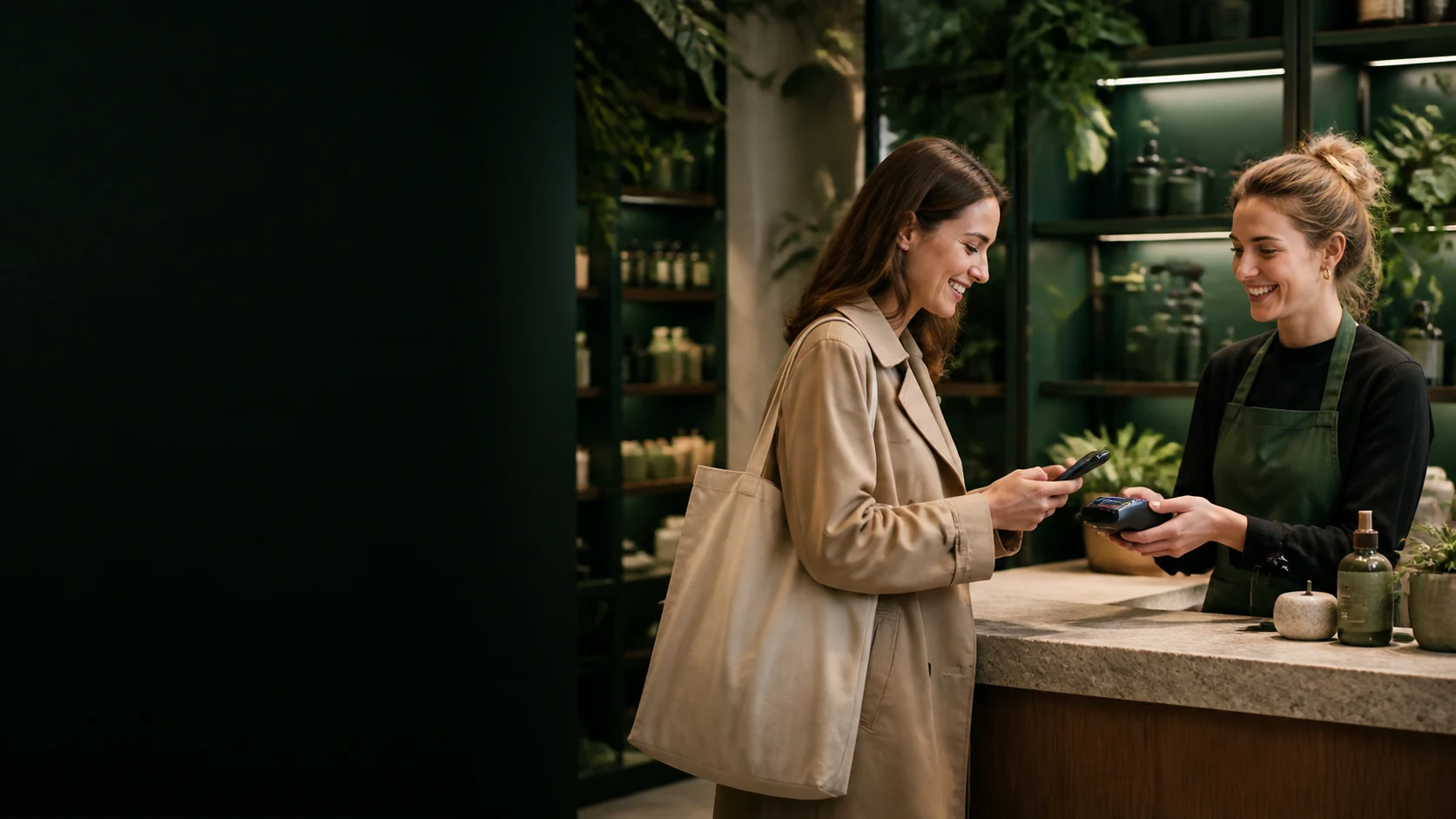 Cliente utilizza un vantaggio presso un’attività partner